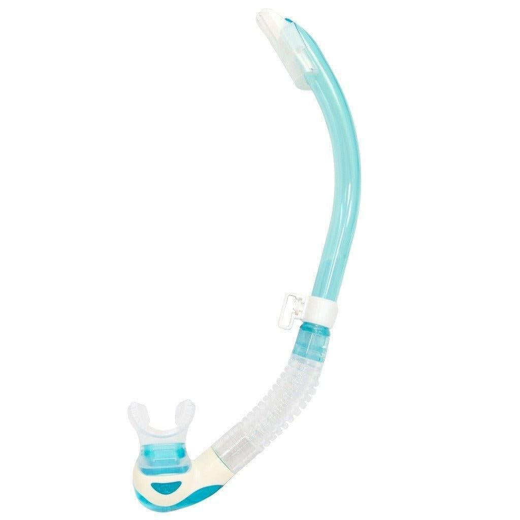 TUSA Platina Hyperdry II Snorkel - Comfortable Dry Top Snorkel for Adults - Perfect for Swimming, Snorkeling, and Beach Vacations