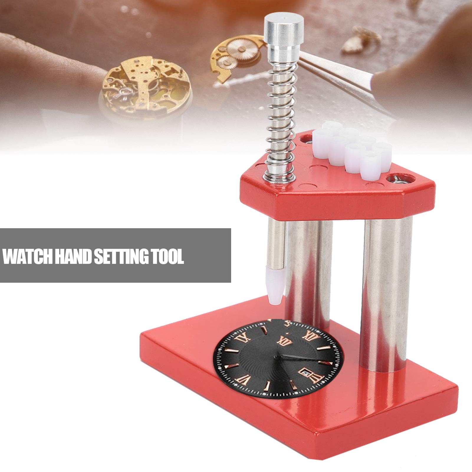 Watch Hand Puller & Presser Tool - Watch Repair Kit for Needle Removal & Setting