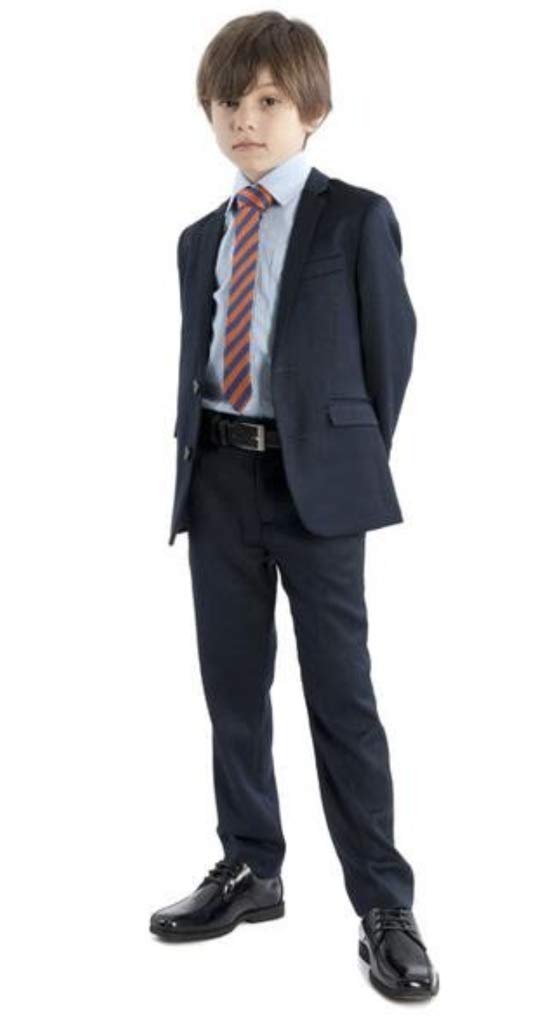 Appaman Big Boys' Navy Blue Classic Mod Suit 2-Piece Set - Stylish Formal Wear for Weddings, Parties & Special Occasions