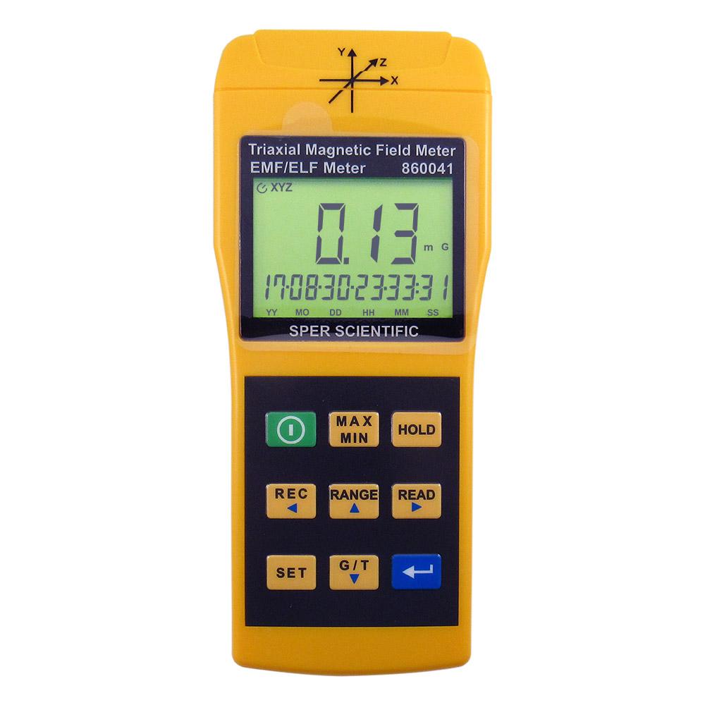 3 Axis EMF Meter - Digital Electromagnetic Field Detector for Ghost Hunting, Home & Office Safety | Perfect for Paranormal Investigations, EMF Radiation Testing & Electrical Fault Detection