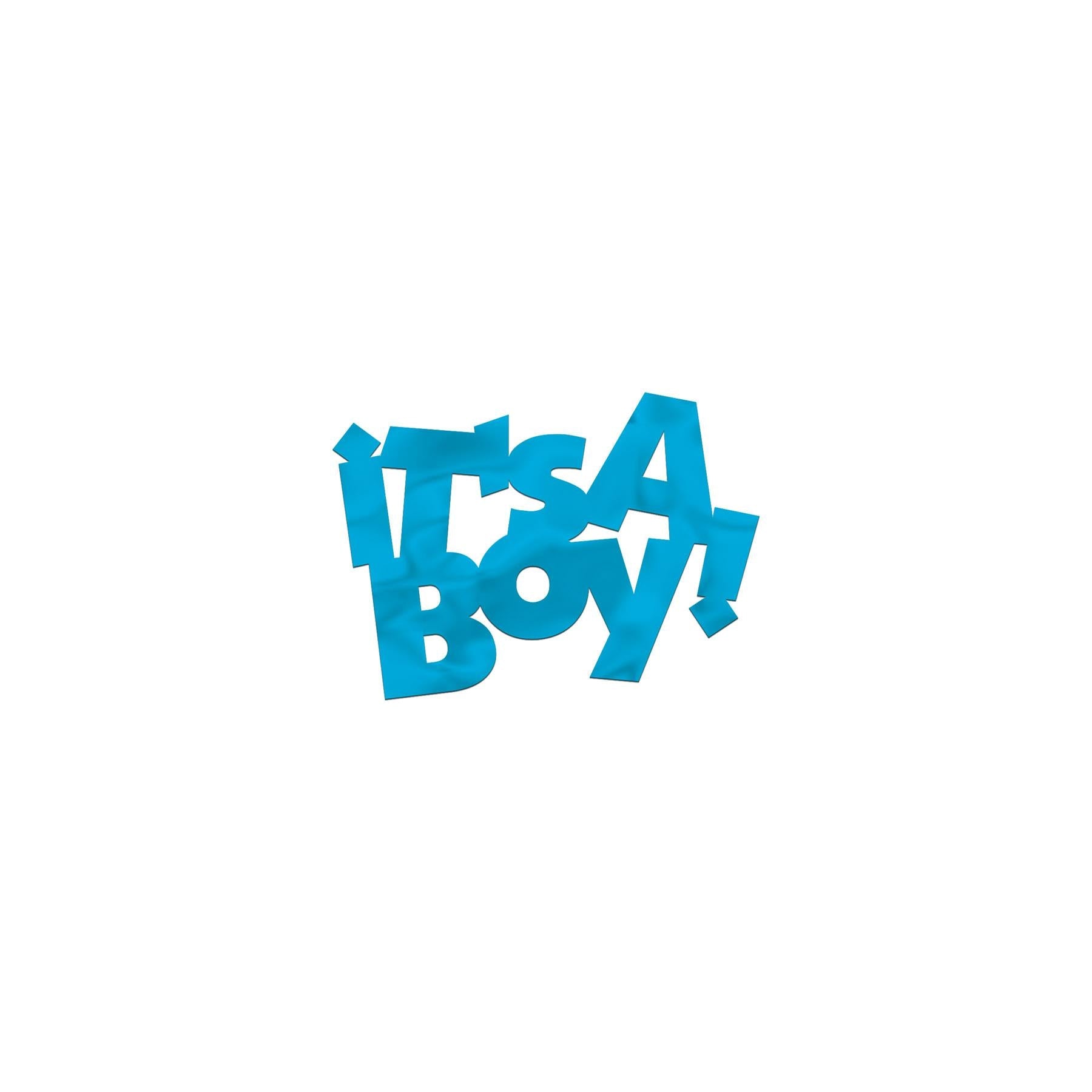 12 Pack Beistle Jumbo It's A Boy Confetti - Blue Baby Shower Decorations for Gender Reveal Parties & Celebrations
