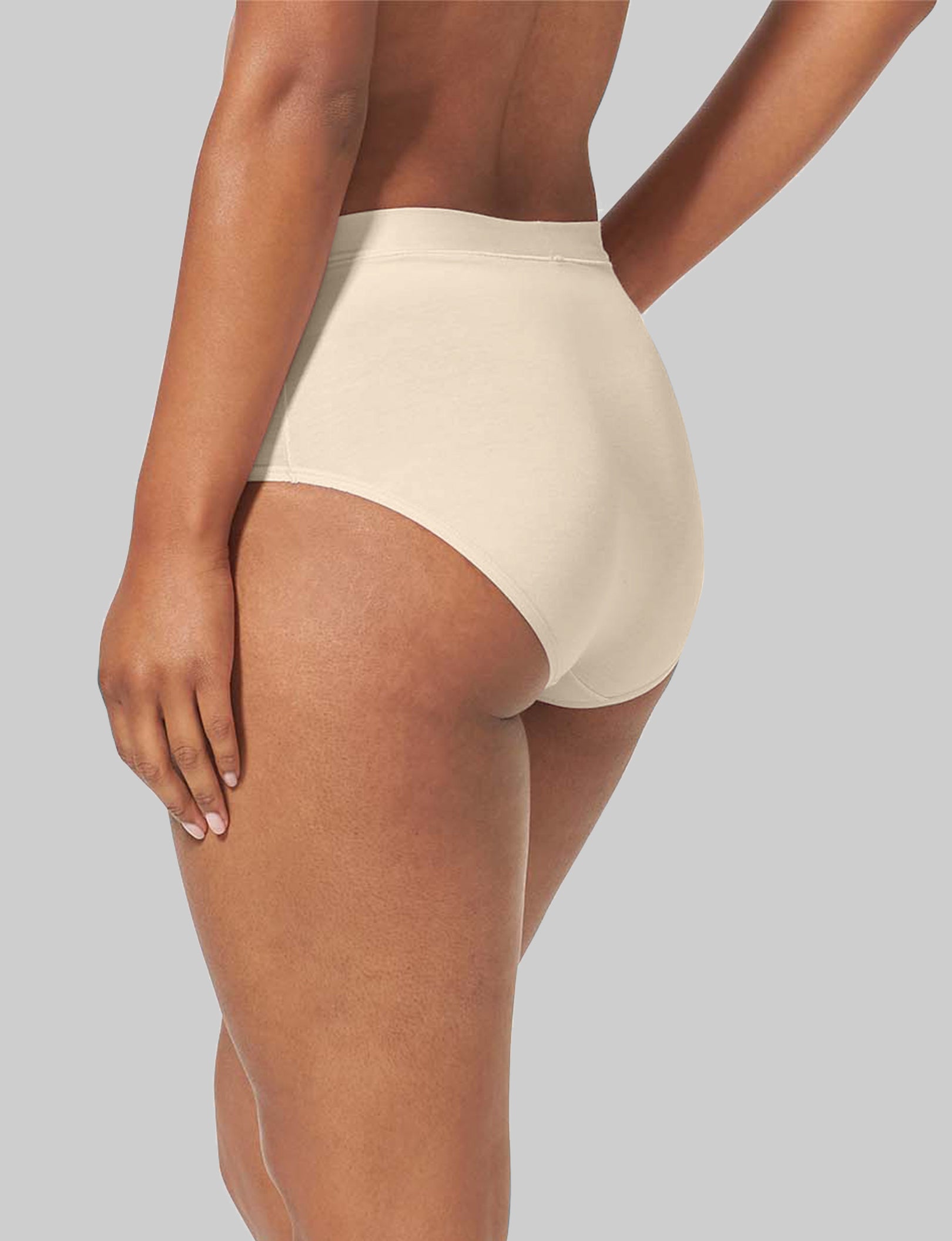 Women's Cool Cotton High Rise Briefs - Soft & Breathable Underwear for Everyday Comfort | Perfect for Workouts, Yoga & Lounge Wear