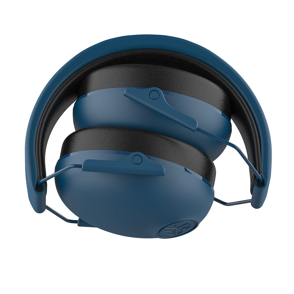JBuddies Kids Hearing Protection Earmuffs - Noise Cancelling Headphones for Children, Adjustable & Comfortable (Navy Blue) - Perfect for Concerts, Fireworks, Airplanes & Loud Events
