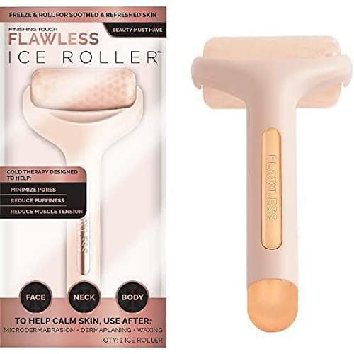 SVK Dream Ice Roller Face Massager - Cooling Gel Facial Skin Care Tool for Puffiness & Pain Relief - Women & Men - Perfect for Morning Routine, Post-Workout Recovery & Spa Nights