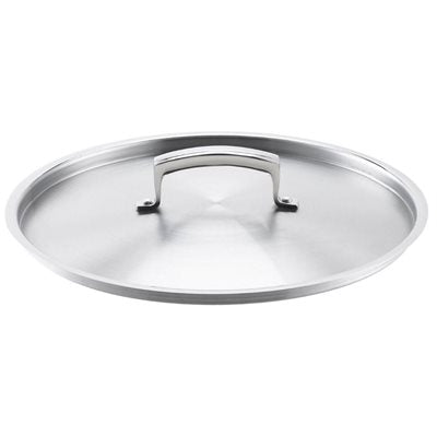 Thermalloy 17.75 Inch Stainless Steel Pot Lid Cover - Durable Kitchen Cookware Accessory for Cooking, Boiling & Food Storage