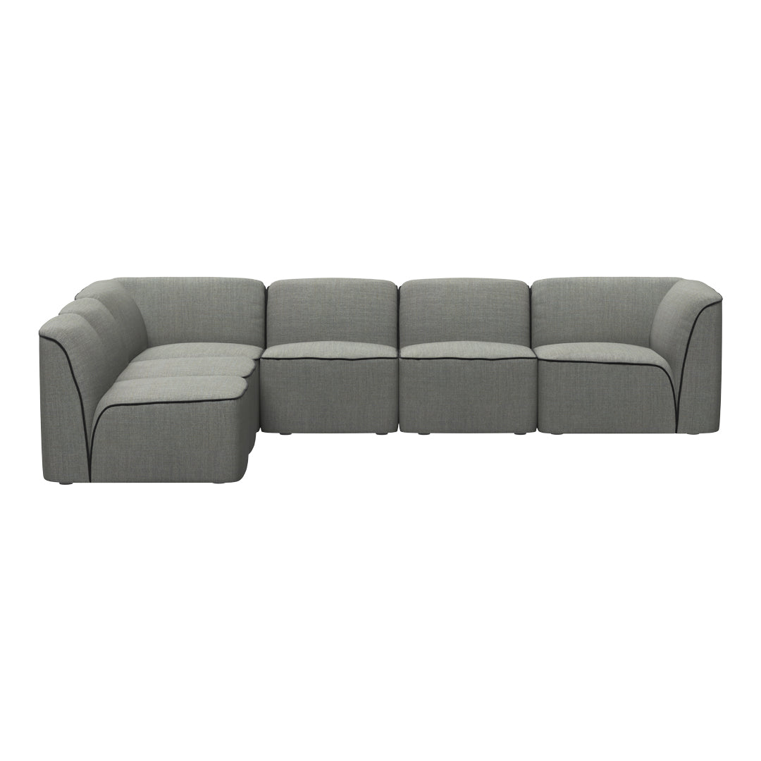 Flora Pre-Configured Sofa Set - 2 Piece Modern Living Room Furniture for Small Spaces & Apartments | Perfect for Cozy Home Decor & Compact Living Areas