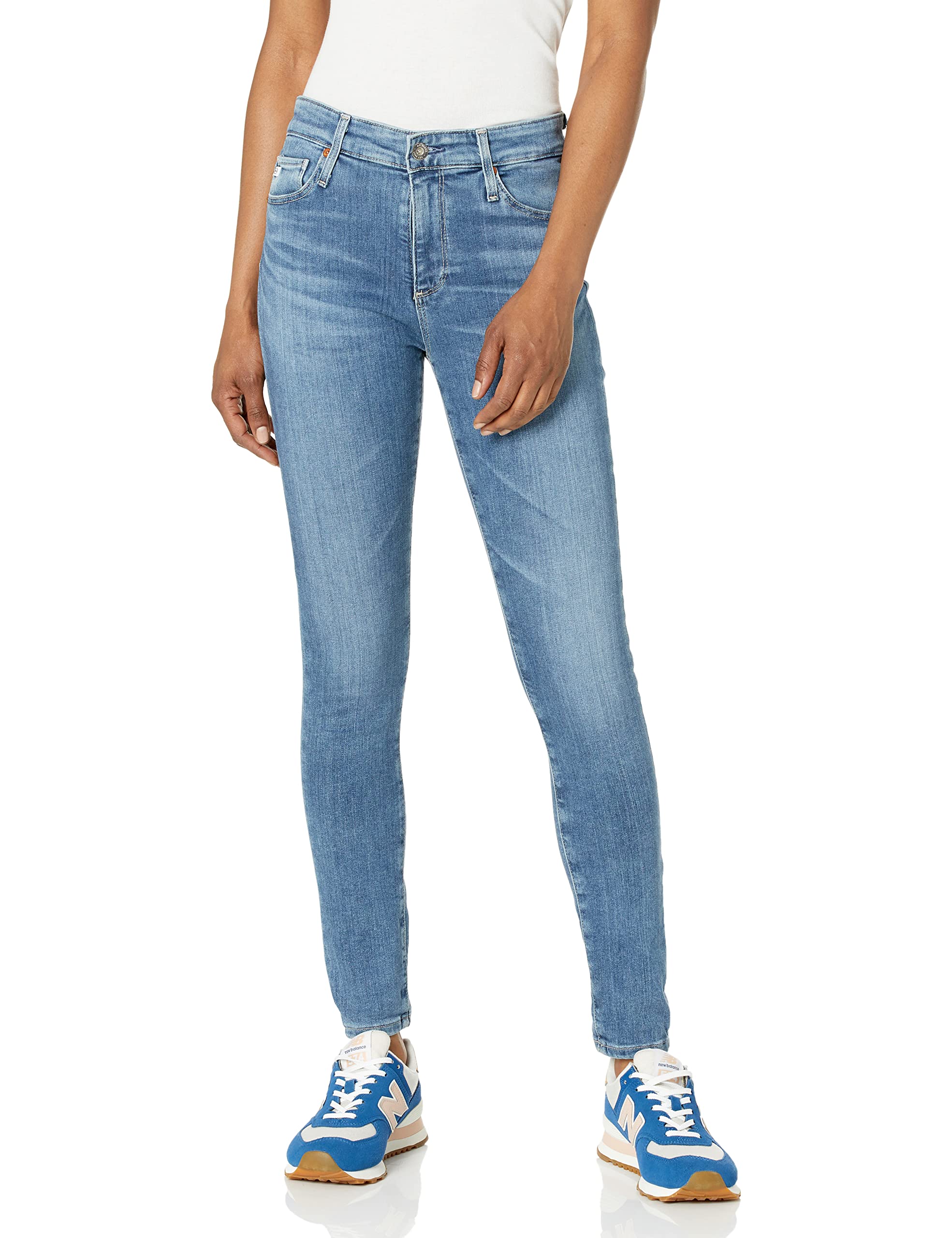 AG Adriano Goldschmied Women's The Farrah Skinny Jeans - High Waist Stretch Denim Pants for Casual Wear & Night Out | Perfect for Date Nights, Office & Weekend Outfits