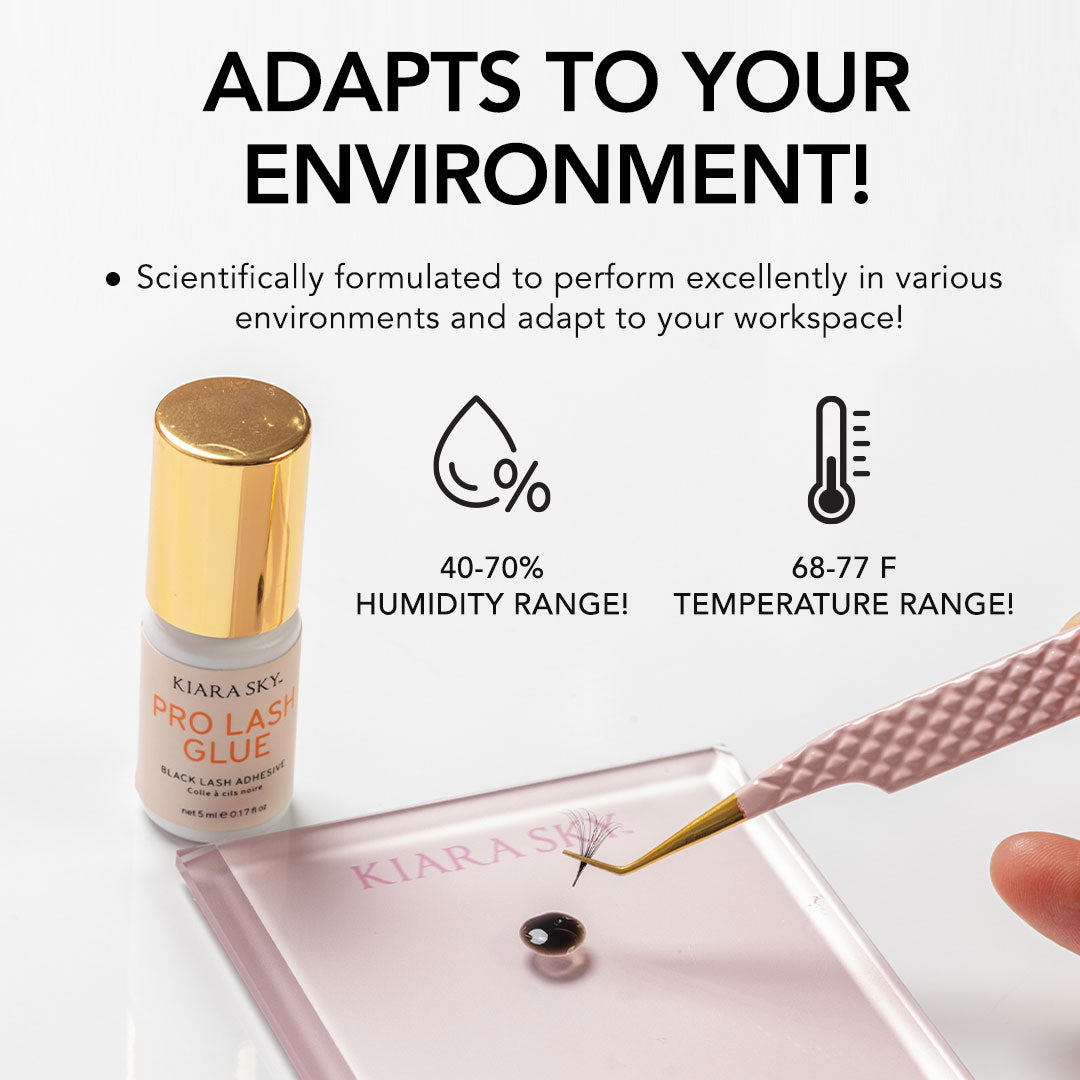 Professional Eyelash Adhesive Glue - Black, Waterproof & Long-Lasting for False Lashes - Perfect for Daily Use, Special Occasions & Makeup Artists