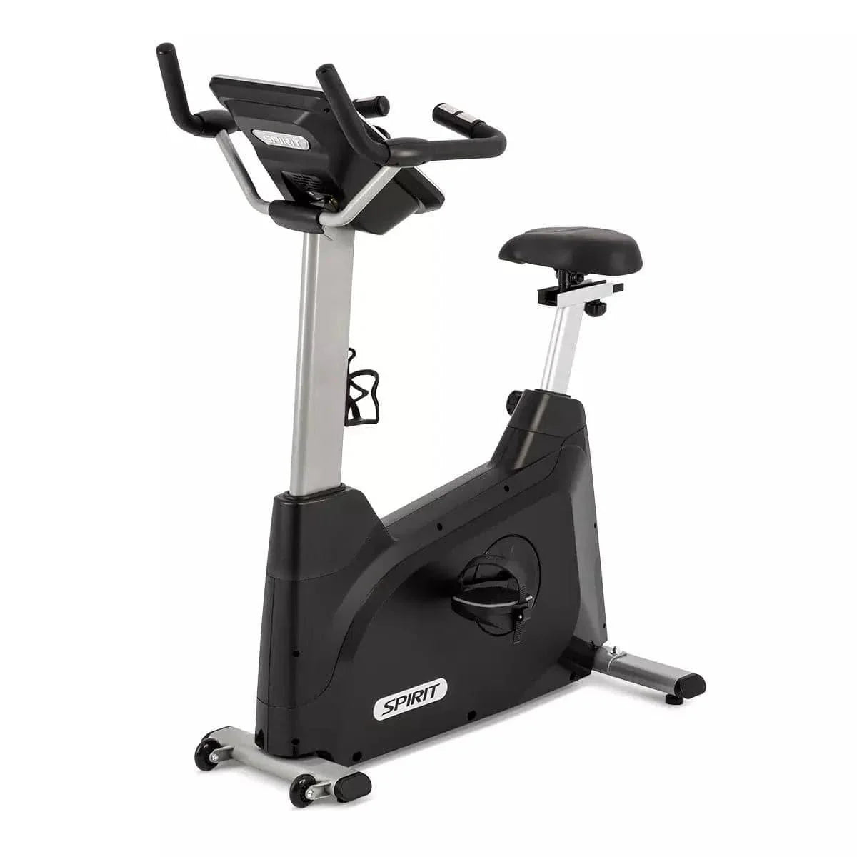Spirit Fitness XBU55ENT Upright Exercise Bike for Home Gym - Cardio Workout Equipment for Weight Loss & Fitness Training