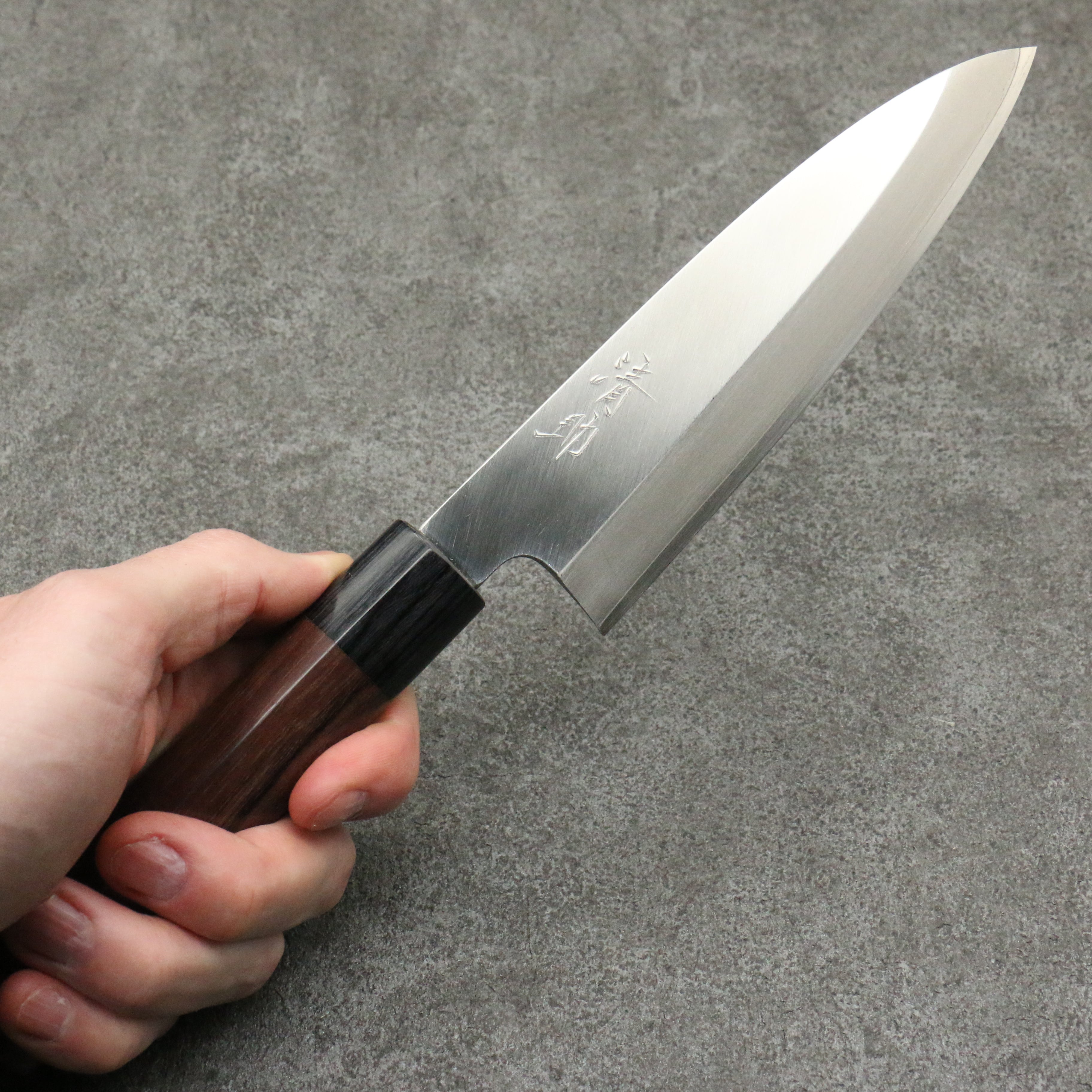 Seisuke VG1 Kasumitogi Funayuki 165mm Japanese Kitchen Knife with Rosewood Handle – Perfect for Sushi, Sashimi & Precision Cutting