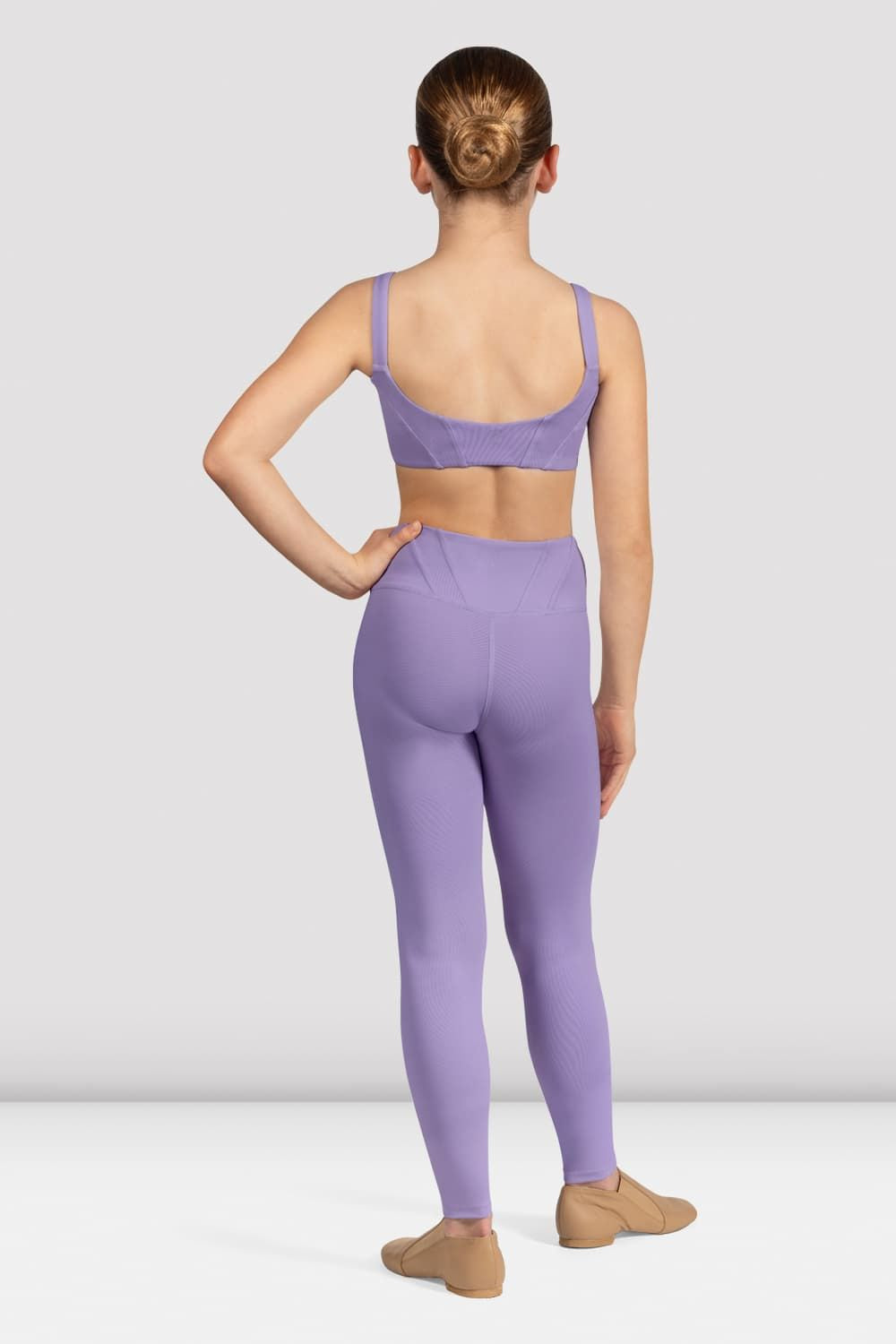 Miya Girls' Full Length Leggings - Soft Stretchy Comfortable Workout Yoga Pants for Running, Gym & Everyday Wear
