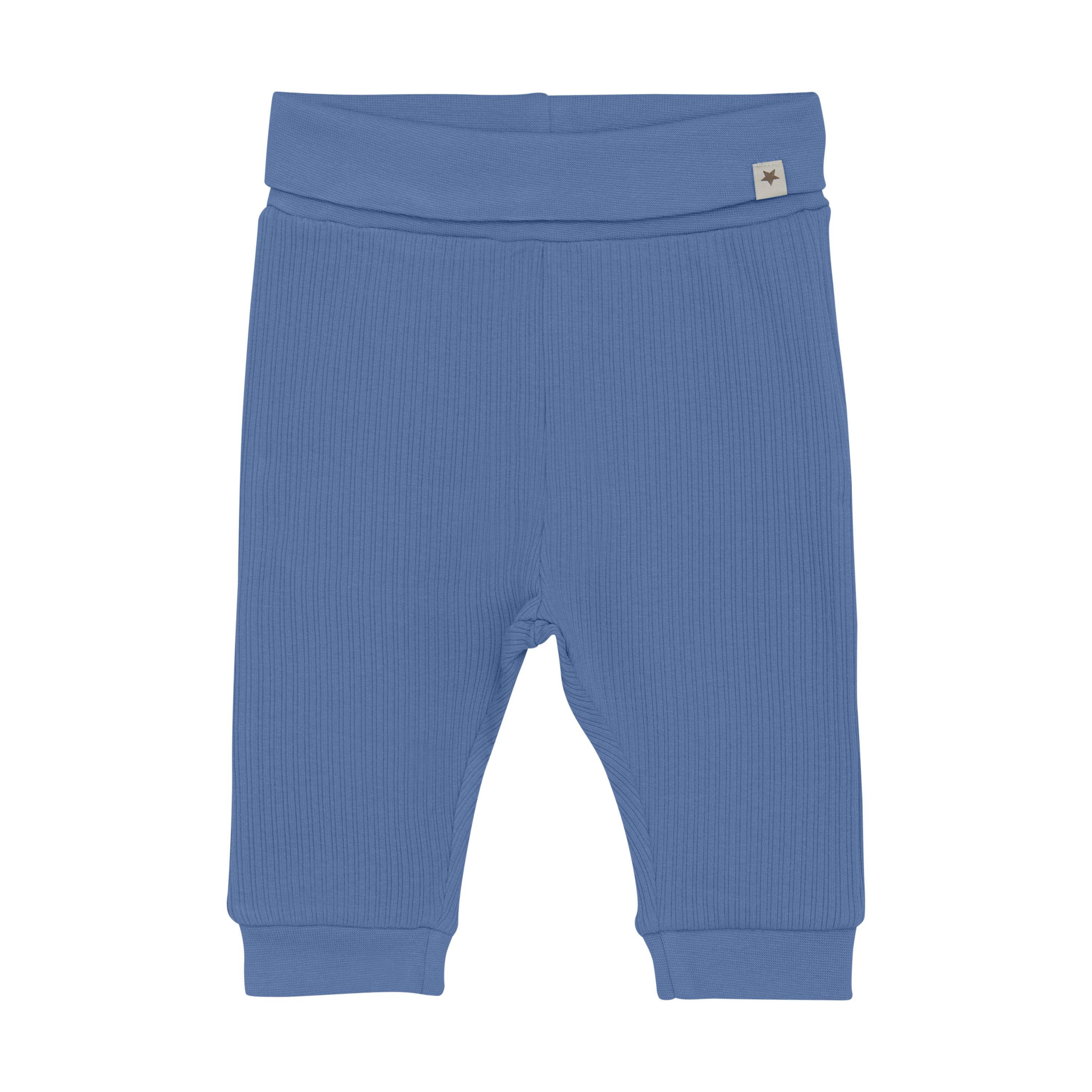Huttelihut Baby Ribbed Pants - Soft Stretchy Cotton Knit Pants for Newborns & Infants - Perfect for Playtime, Daycare & Family Outings