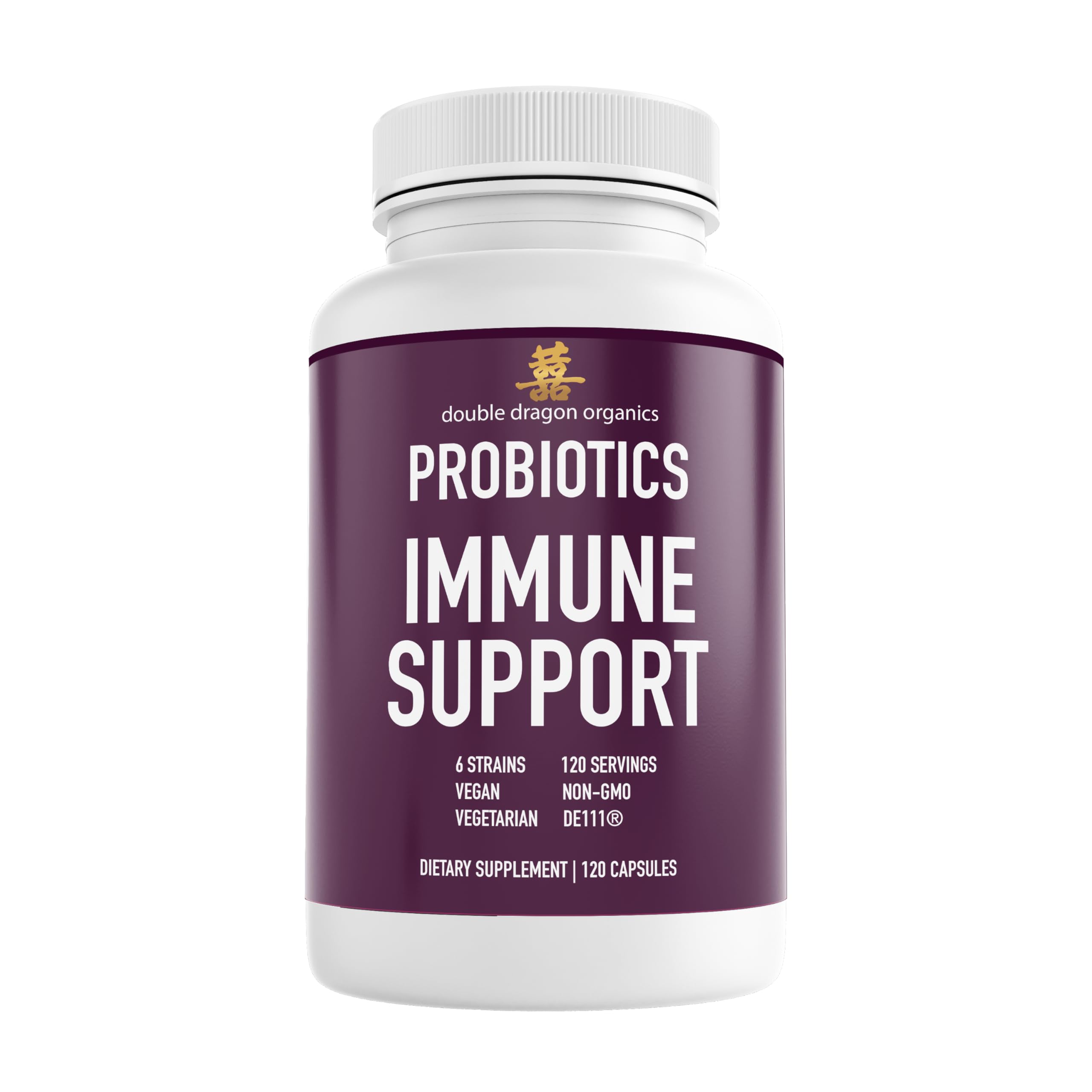 Best Probiotics Supplement for Men & Women - 120 Capsules (1 Bottle) - Supports Digestive Health & Immune System - Daily Gut Wellness for Active Lifestyles