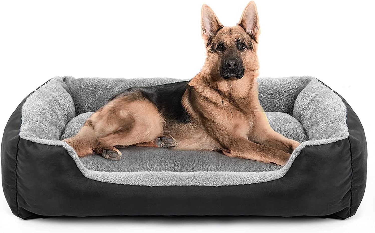 **Orthopedic Dog Bed for Large Dogs - Washable, Breathable & Comfortable Pet Bed with Non-Slip Bottom - Perfect for Home, Crate & Travel Use**