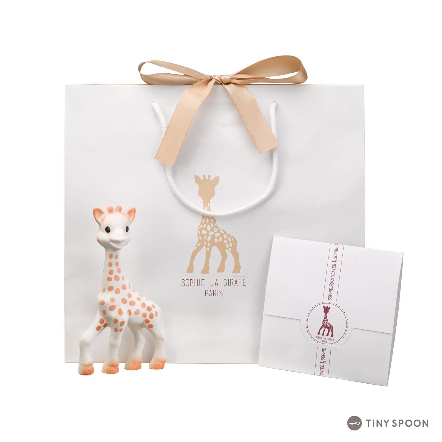 Sophie La Girafe Baby Gift Set with Soft Security Blanket - Perfect Newborn Shower Present & Comforting Nursery Essential