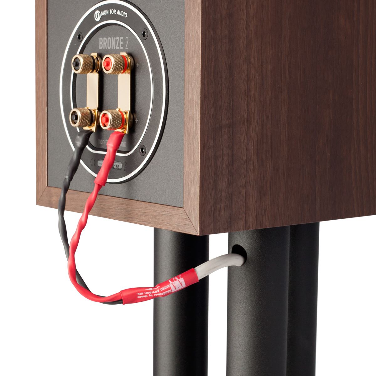 Pangea Audio LS300 Heavy Duty Steel Speaker Stands (28 inch) - Pair for Bookshelf & Studio Monitors - Perfect for Home Theater & Music Listening