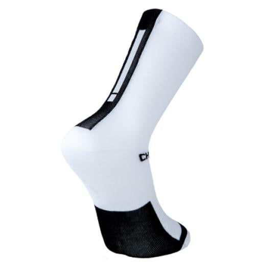 Lightweight Performance Socks for Men & Women - Breathable Athletic Socks (Black/White, Size 44-47) - Perfect for Running, Hiking, and Everyday Comfort
