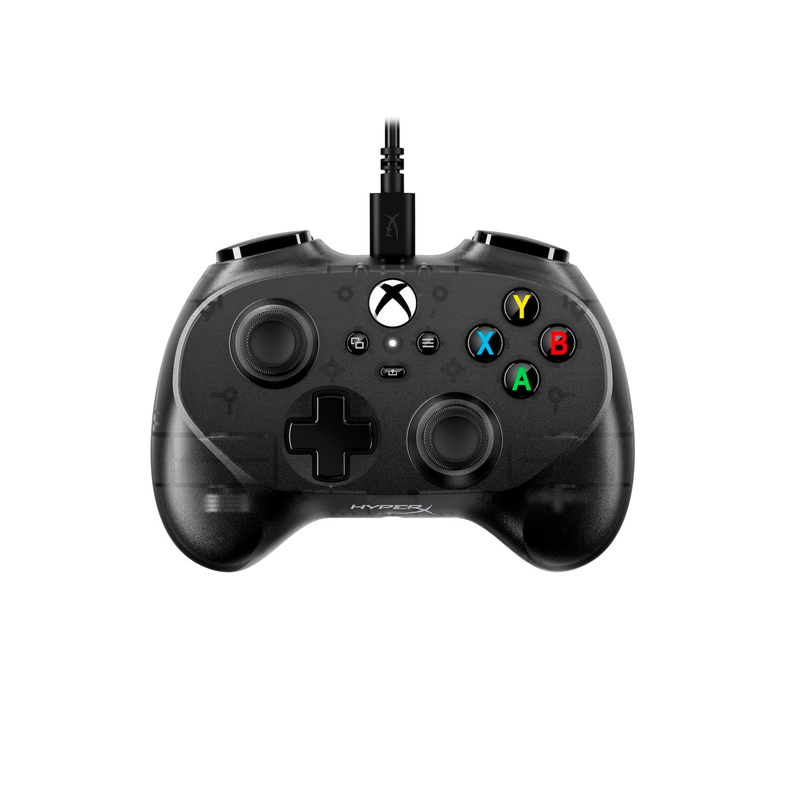 HyperX Clutch Tanto Mini Wired Gaming Controller for PC & PS4 - Ergonomic Design with Customizable Buttons for Competitive Gaming & Esports
