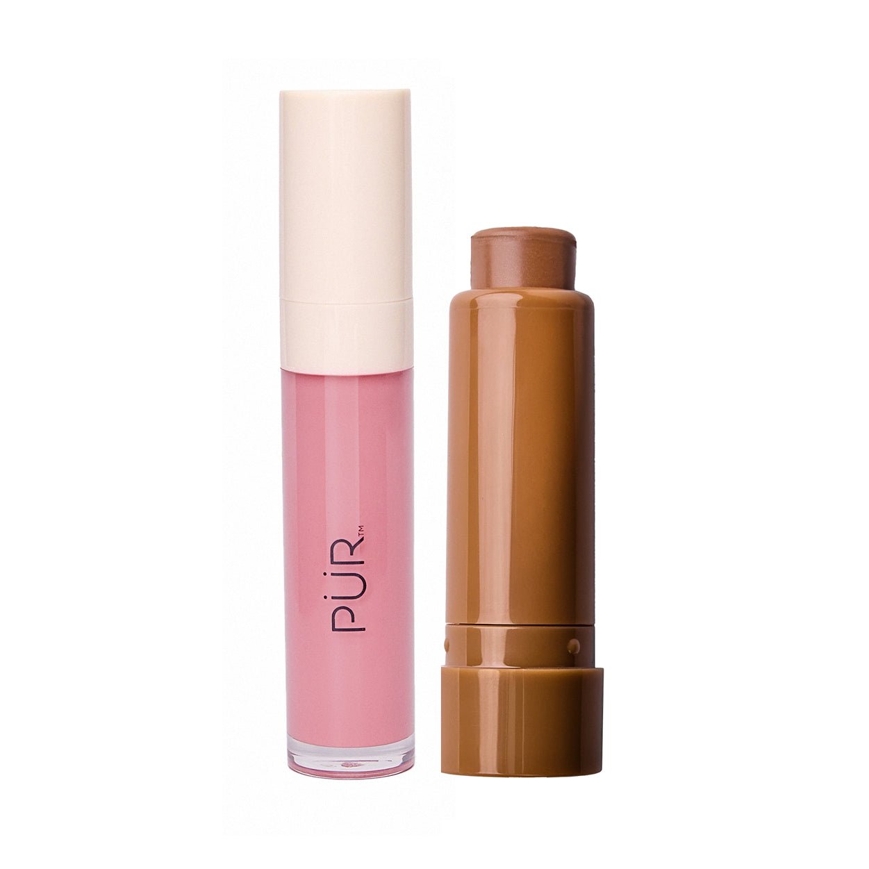 Glossy Lip Tint & Silky Tint Duo - Long Lasting Hydrating Lip Stain Set for Daily Wear, Date Night & Special Occasions