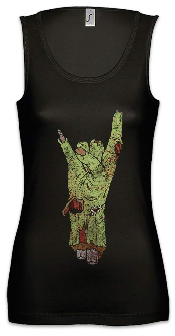 Urban Backwoods Zombie Metal Fist Women's Tank Top - Gym Fitness Training Shirt for Workouts & Streetwear Fashion
