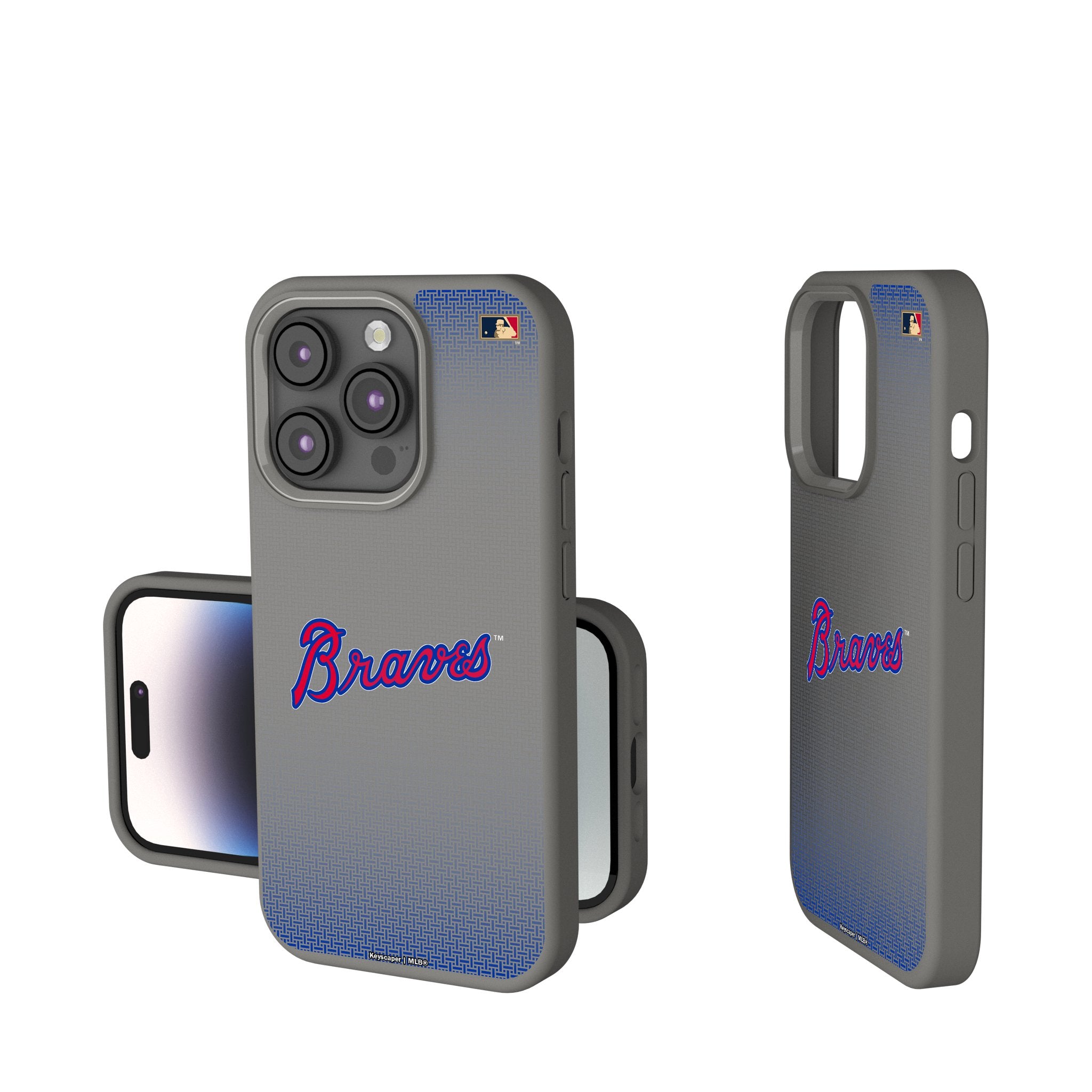 Atlanta Braves 2012 Cooperstown Collection Linen Soft Touch Phone Case for iPhone & Samsung - Perfect for Baseball Fans & Game Day Accessories
