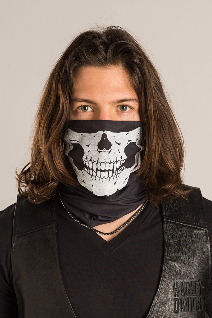 Glow in The Dark Skull EZ Tube - Halloween Party Decor, Rave Accessories & Nighttime Outdoor Activities