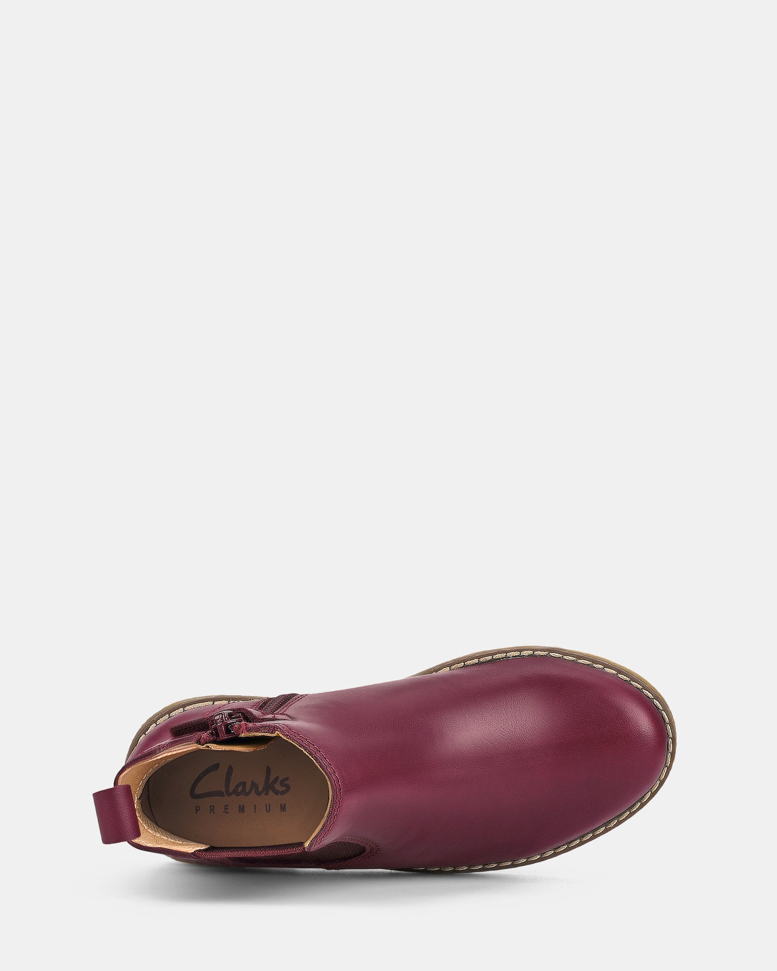 Chelsea II Maroon Boots for Women - Waterproof Leather Ankle Boots with Side Zipper - Stylish & Comfortable for Fall, Winter, and Casual Outfits
