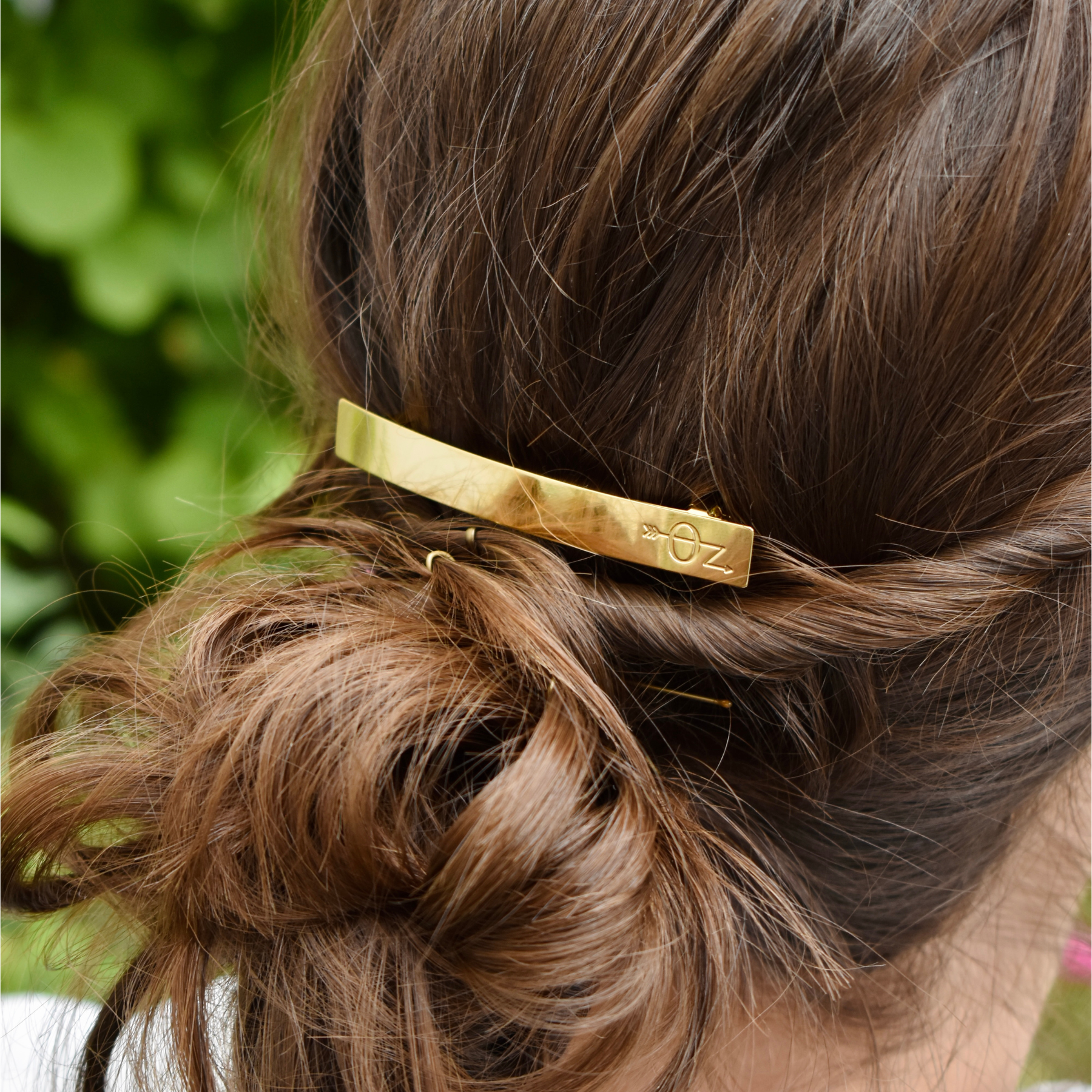 Estelle Smooth Gold Hair Barrettes - Elegant Hair Clips for Women & Girls - Perfect for Weddings, Parties & Everyday Styling