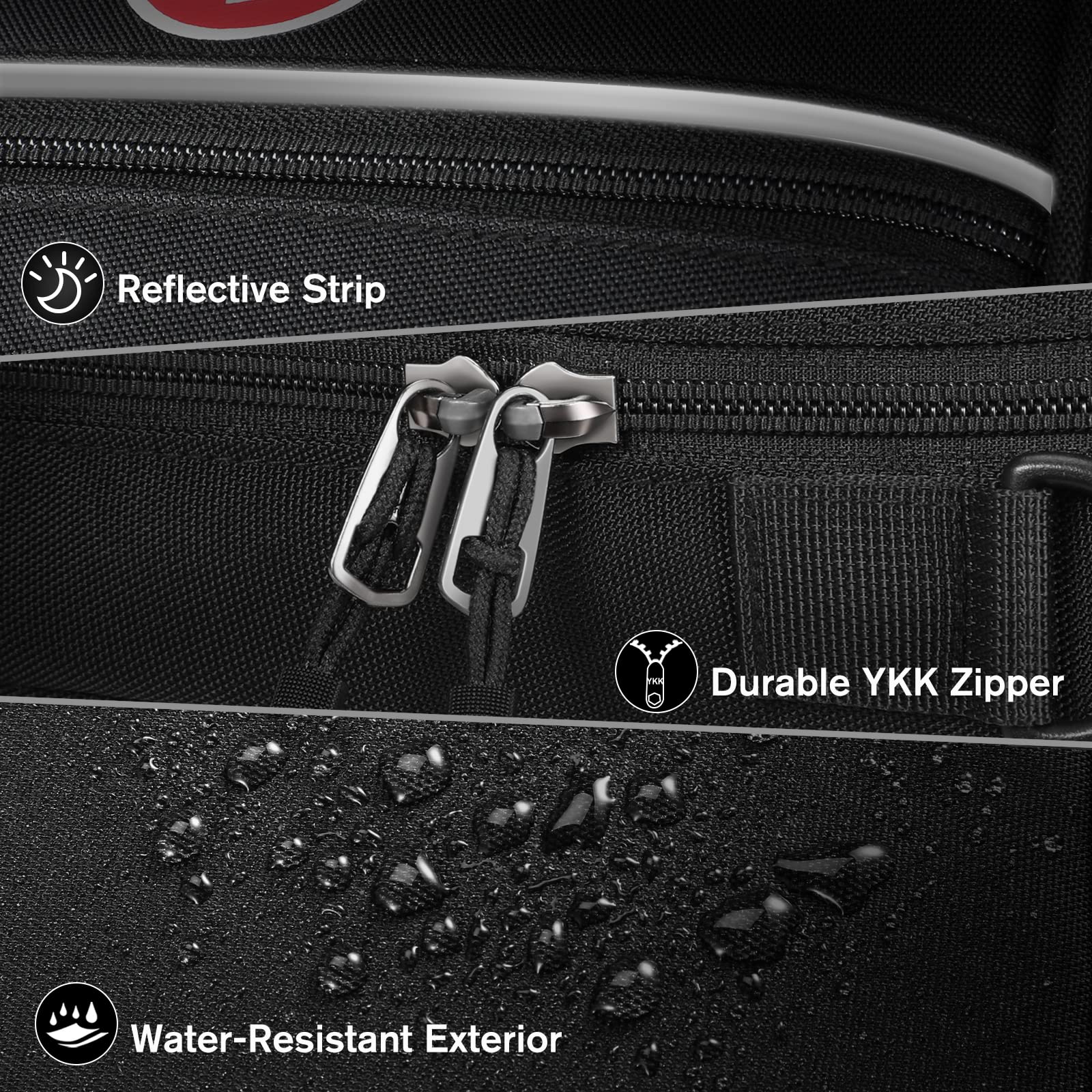 Insulated Insulin Cooler & EpiPen Carrying Case - Travel Medication Organizer Bag with Shoulder Strap for Diabetes Supplies, Asthma Inhaler, Auvi-Q & Allergy Medicine (Black) - Perfect for Travel, Daily Use & Emergency Preparedness