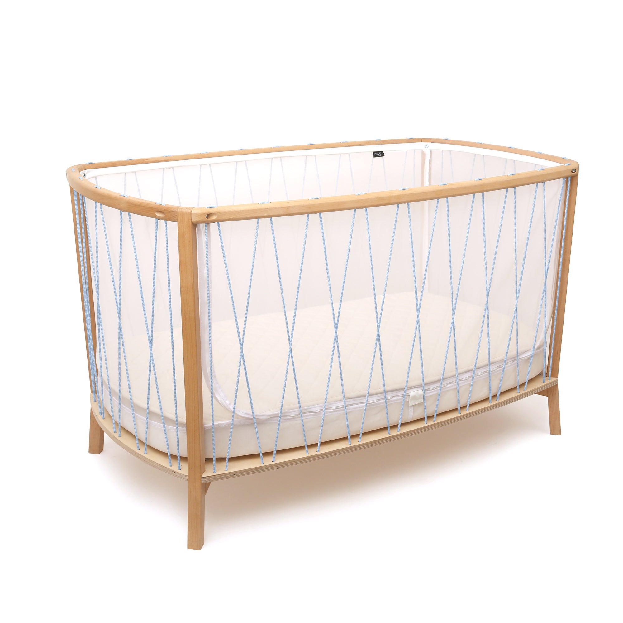 Charlie Crane KIMI Convertible Baby Bed with Mattress - Adjustable Crib for Newborns to Toddlers | Safe & Stylish Nursery Furniture for Bedroom or Nursery Decor