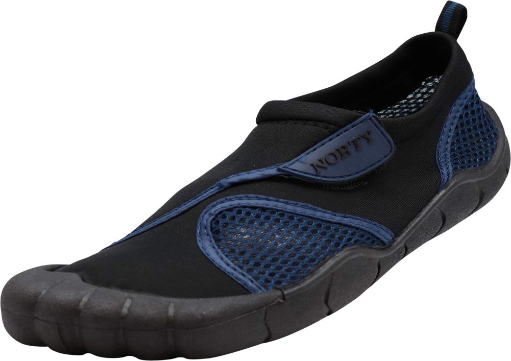 NORTY Wave Aqua Sock Water Shoes for Men - Quick-Dry Swim & Beach Shoes with Drainage Holes - Lightweight Water Socks for Swimming, Surfing, Kayaking, and Outdoor Water Activities