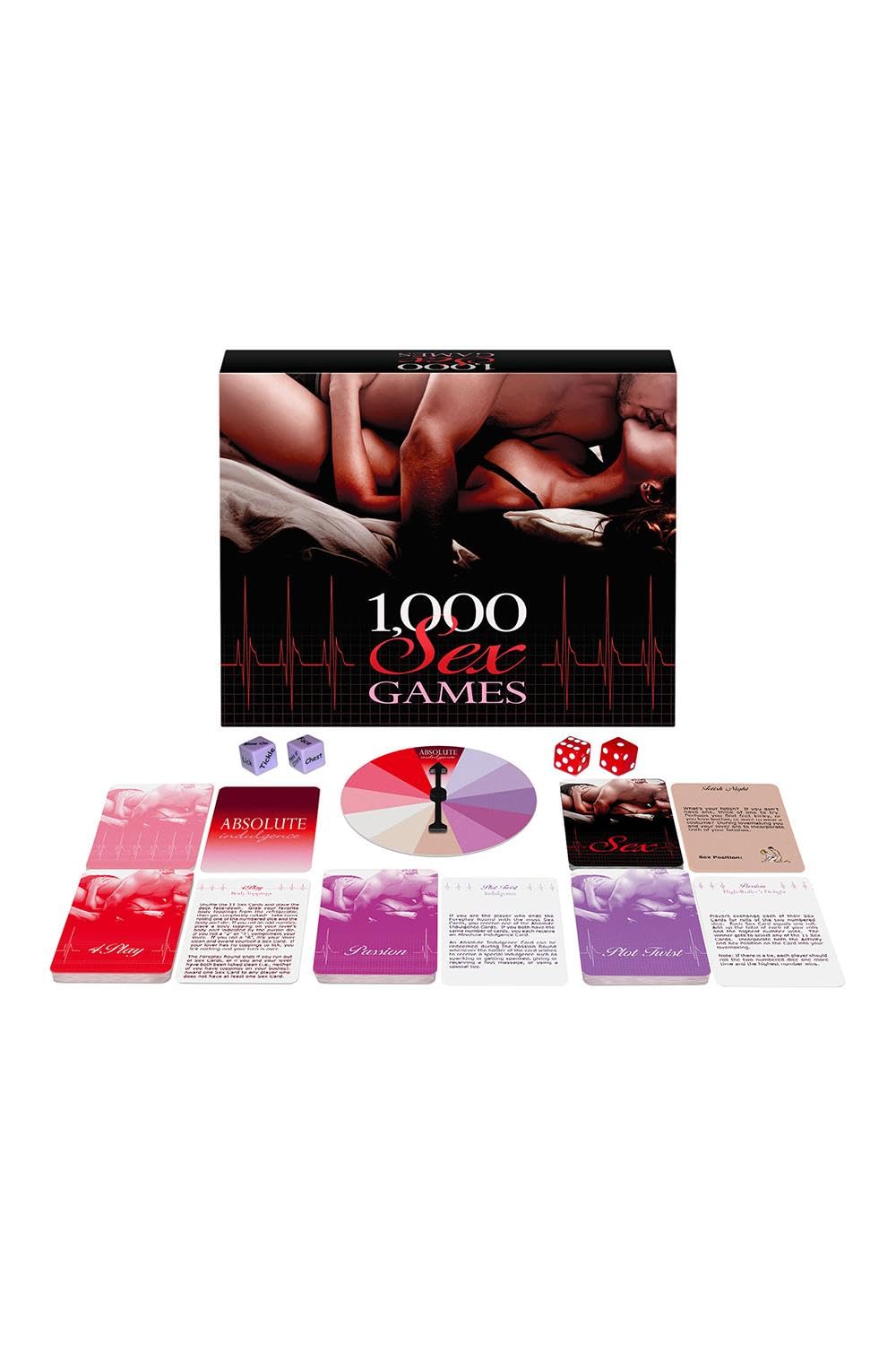 Kheper Games 1000 Adult Card Games for Couples - Fun & Romantic Party Games for Date Nights, Bachelor Parties & Relationship Building