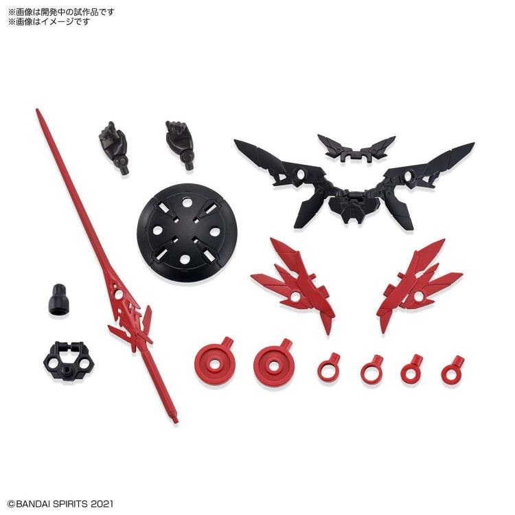Bandai 30 Minutes Sisters 30MS #02 SIS A00 Tiasha Model Kit (Color B) - Anime Action Figure for Collectors & DIY Hobbyists | Perfect for Display, Custom Painting & Photography