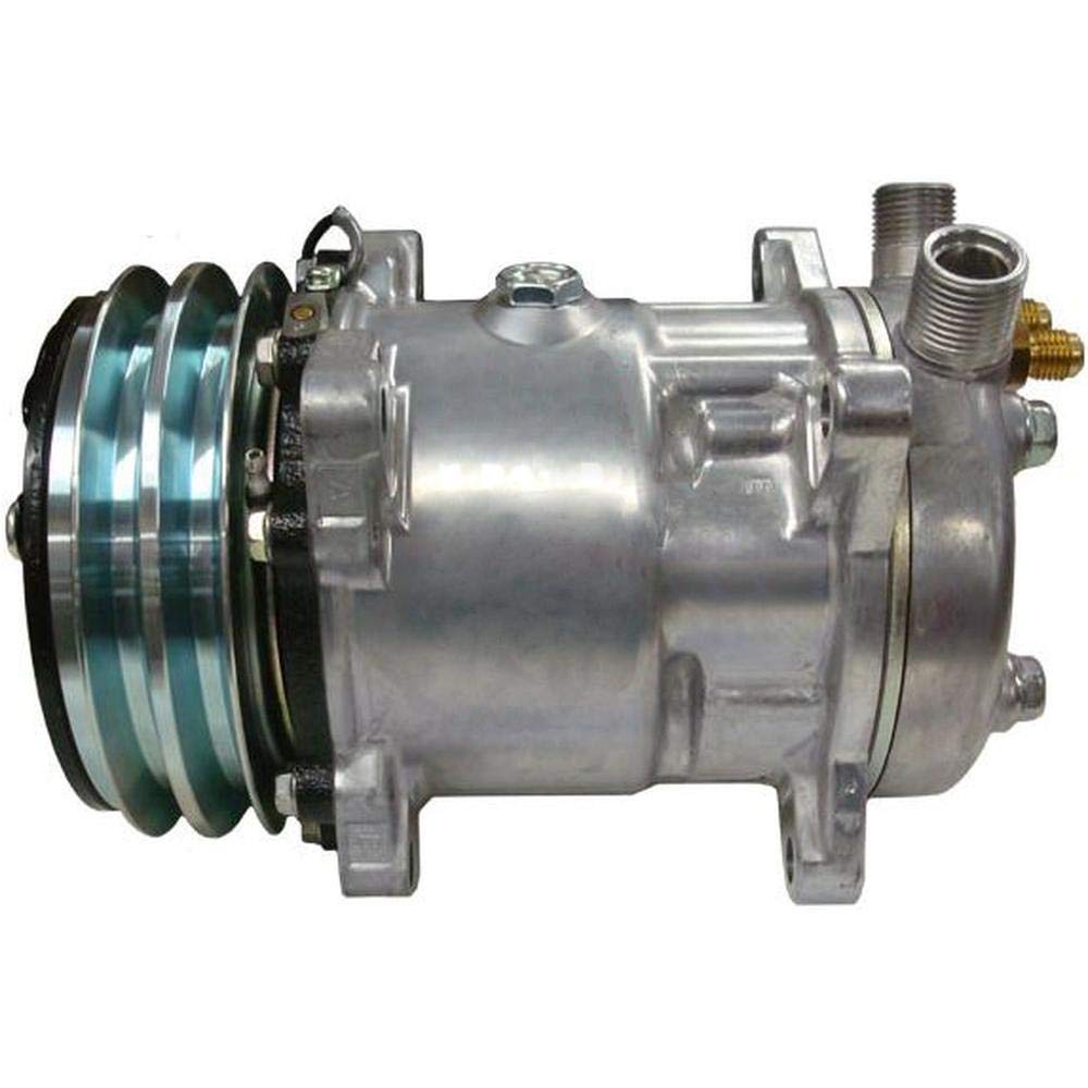 RAParts AMX10220 Sanden SD510 Style Air Conditioning Compressor - High Performance AC Compressor for Car & Truck HVAC Systems - Perfect for Automotive Repair & DIY Installations