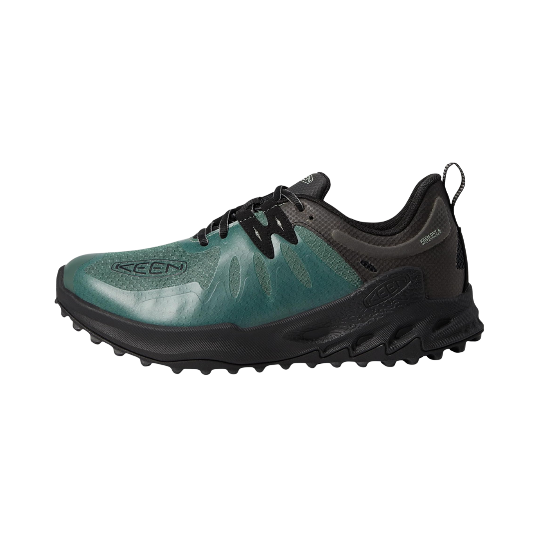 Men's Zionic Waterproof Hiking Shoes - Dark Forest/Black (Regular Width) - Lightweight Trail Running & Outdoor Adventure Footwear for Men