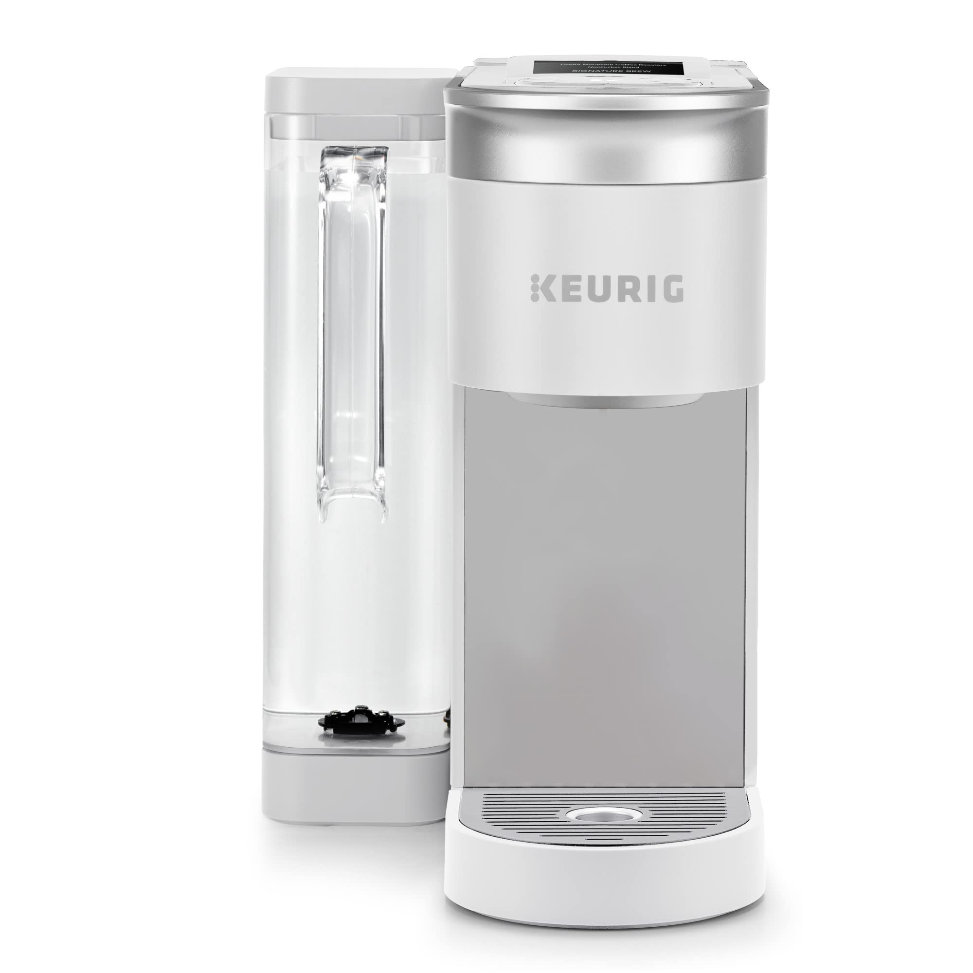 Keurig K-Supreme SMART WiFi Single Serve Coffee Maker - 4 Brew Sizes, 66oz Removable Water Reservoir, Alexa Compatible, White - Perfect for Home, Office & Kitchen Use