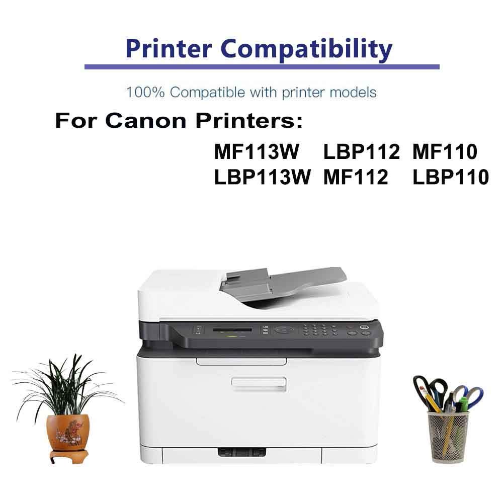 6-Pack High Yield Compatible Toner Cartridge Replacement for Canon CRG-047/047 (Black) - Works with imageCLASS MF110 & LBP110 Printers - Perfect for Office, Home & Small Business Printing Needs