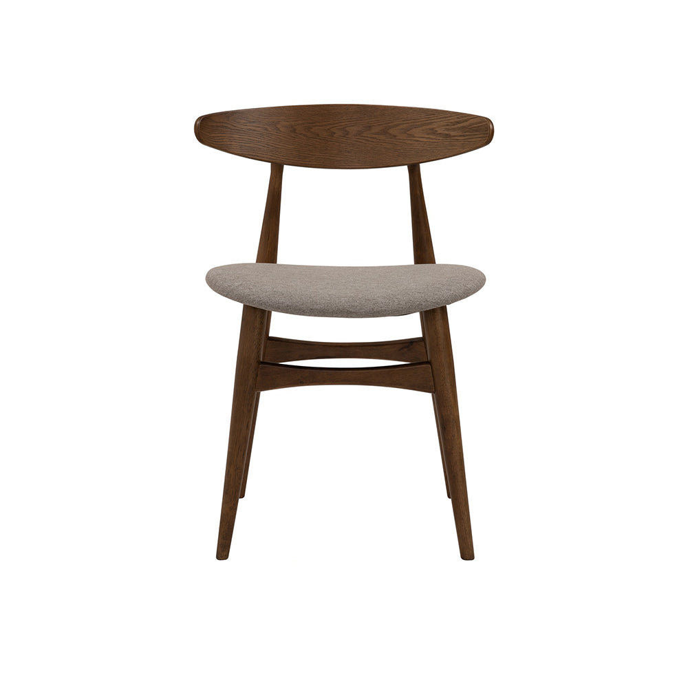 Tracey Dining Chair - Modern Wooden Dining Room Chair with Padded Seat - Perfect for Kitchen, Dining Room, and Home Office Use