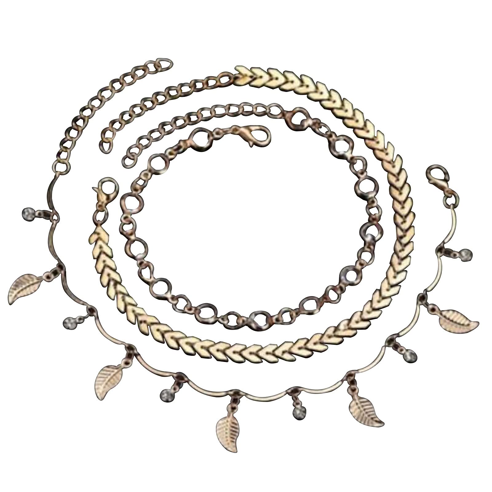 Women's Fashionable Chain Ankle Bracelet - Stylish Beach & Resort Anklet for Summer Outfits & Boho Accessories