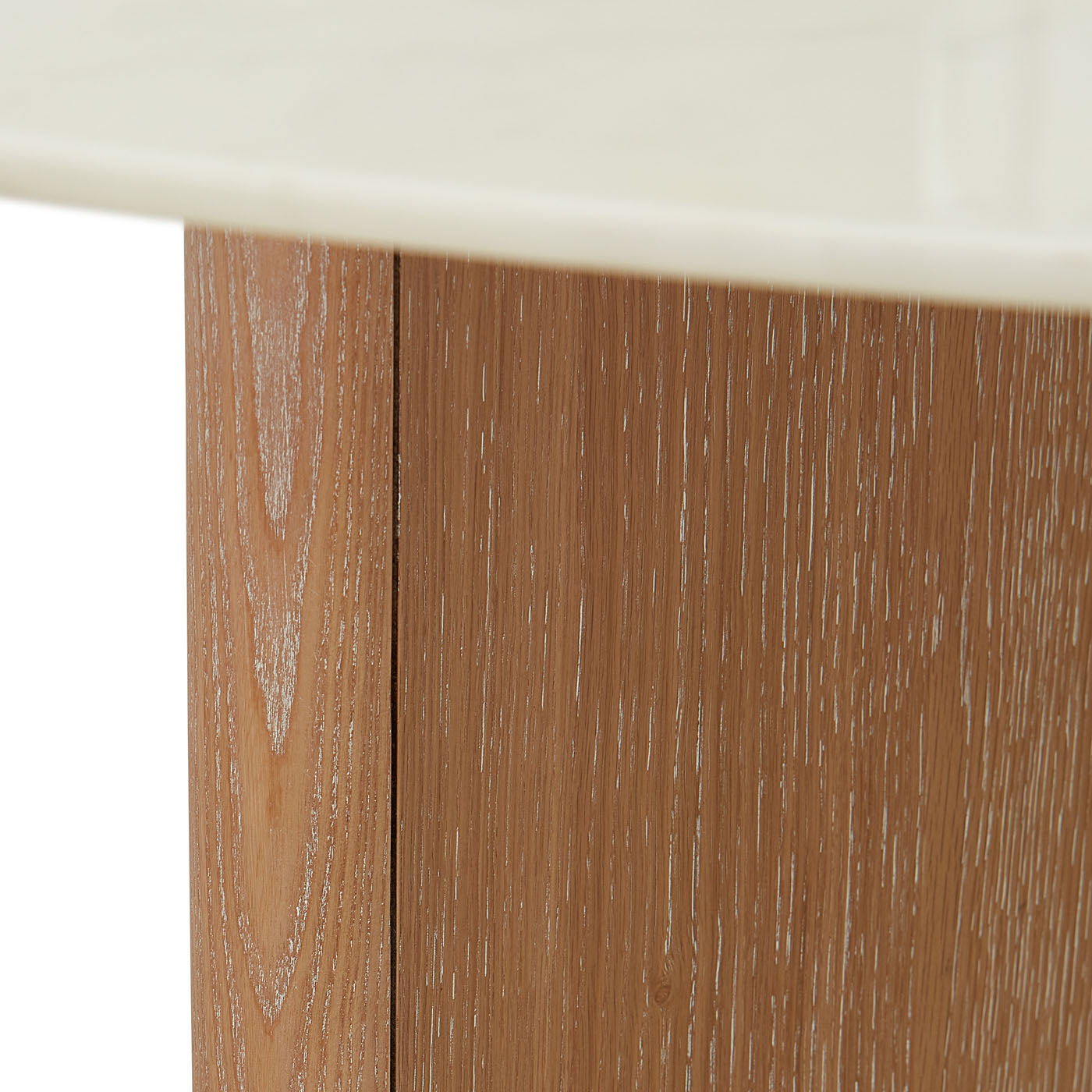 Modern Brussels Y Base Dining Table - Solid Wood Kitchen Table for 4-6, Perfect for Small Spaces & Apartment Dining Rooms