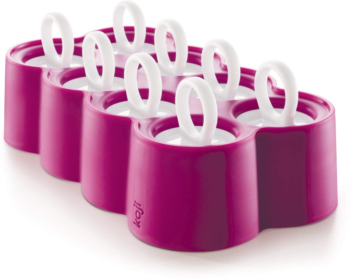 KOJI Ring Pops Silicone Molds - 8 Pack BPA Free & Phthalate Free Ice Pop Molds for Kids Birthday Parties, Summer Treats & DIY Frozen Desserts