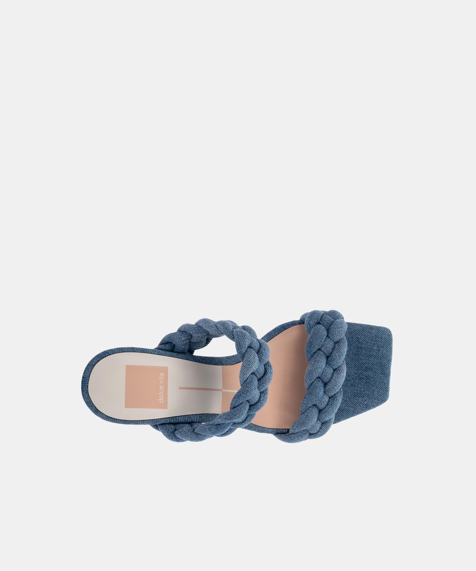 Paily Heels DK Blue Denim - Stylish Women's High Heel Shoes for Party, Wedding & Evening Events | Comfortable & Fashionable Footwear for Night Out