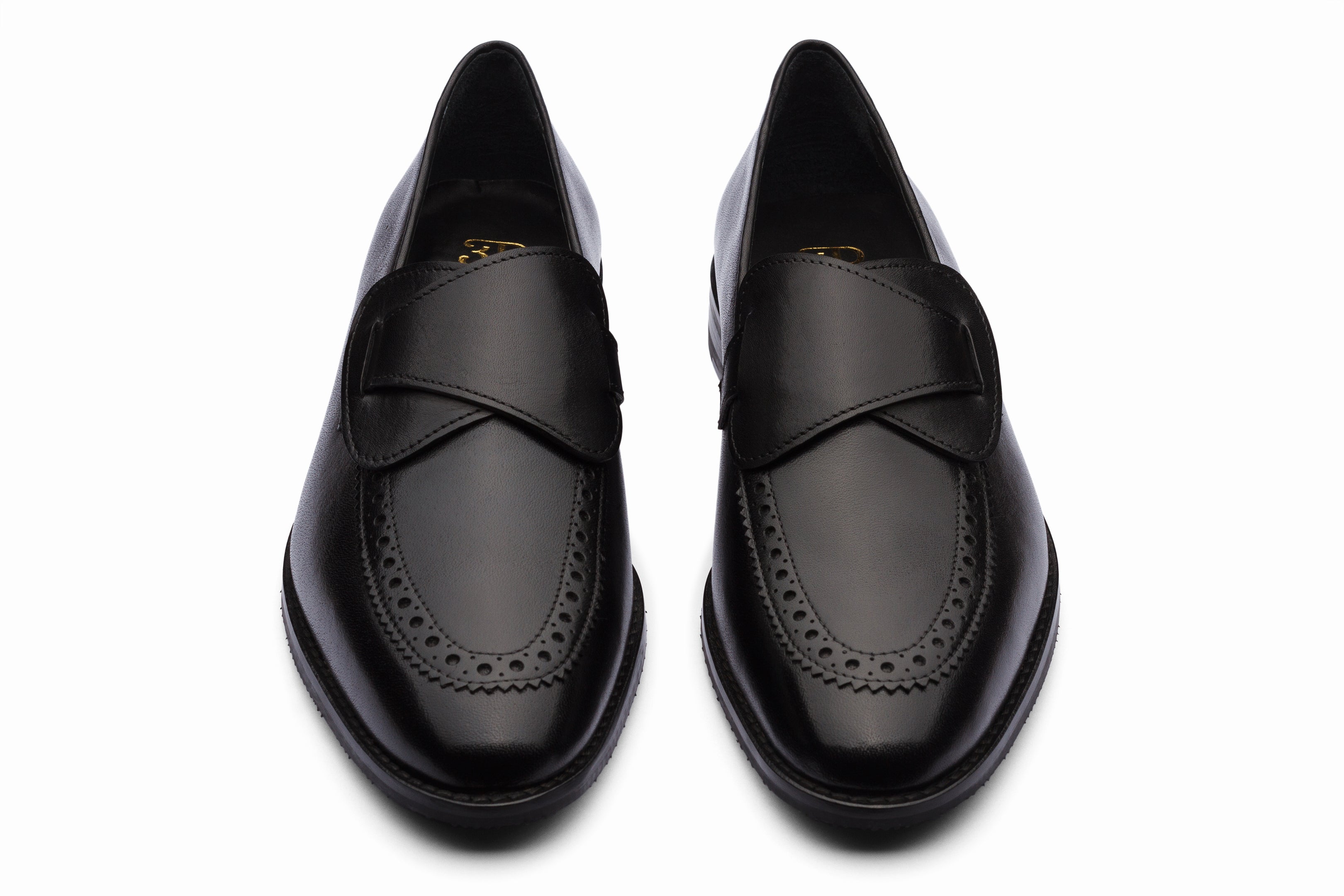 Black Butterfly Loafers for Women - Comfortable Slip-On Shoes for Work, Office & Casual Wear