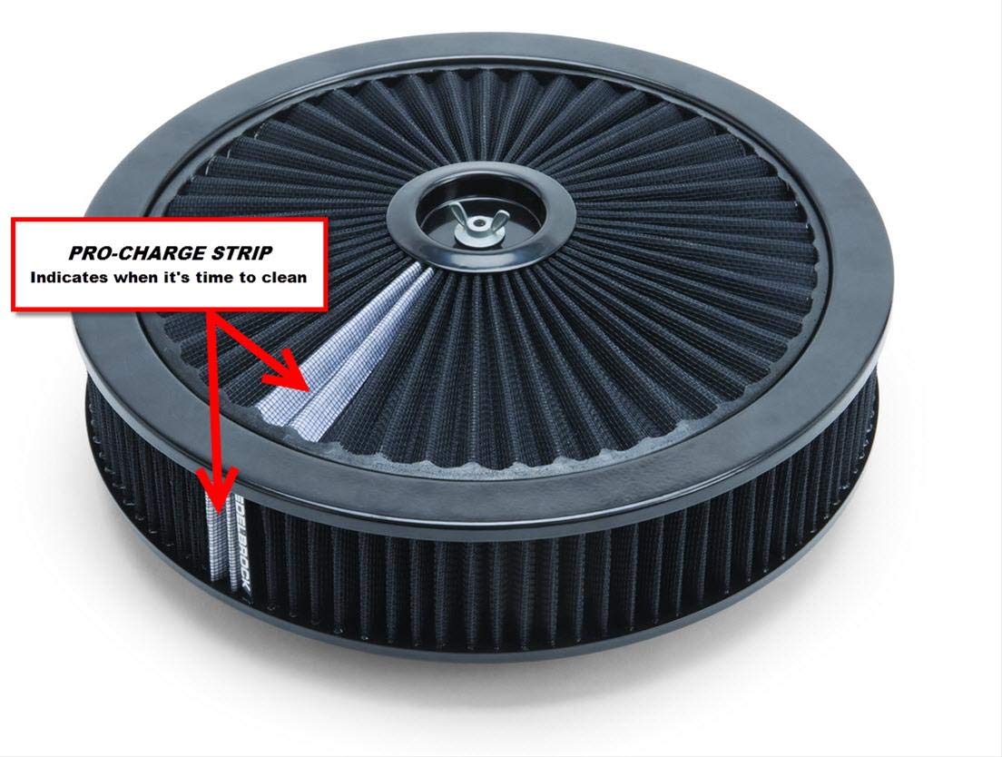 Edelbrock 43662 High-Performance Air Cleaner - Universal Fit for Classic & Muscle Cars - Improve Engine Airflow & Efficiency