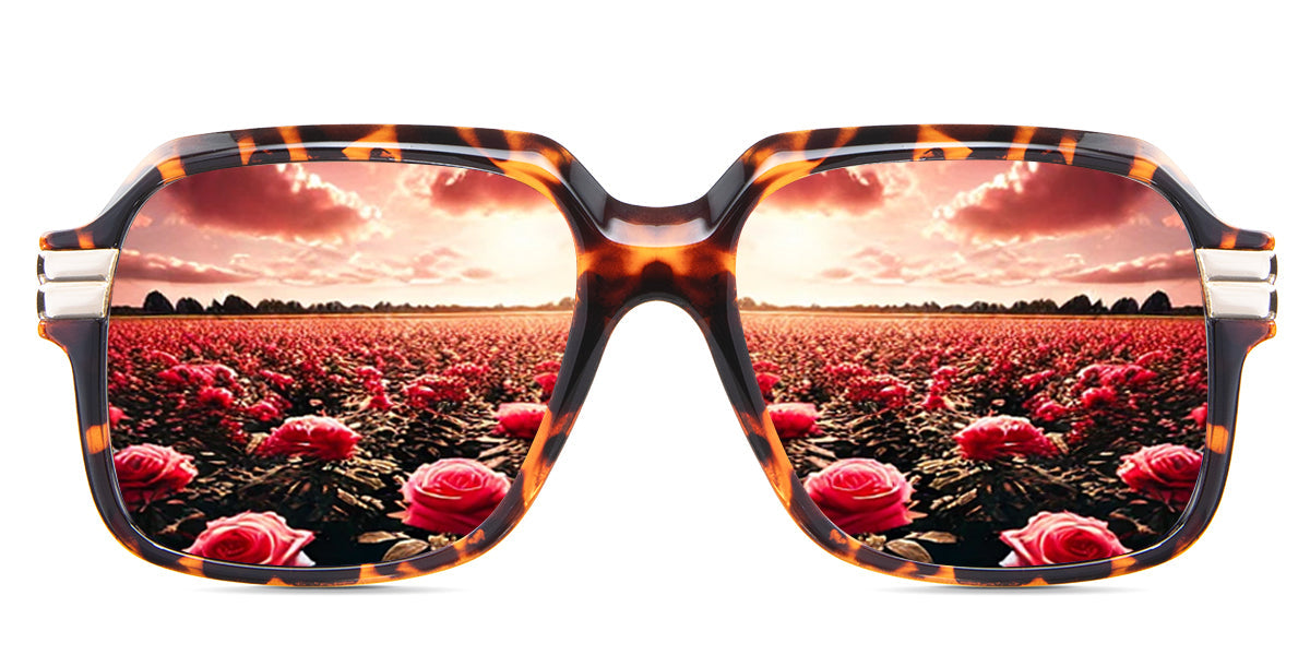 Hollis Women's Prescription Polarized Sunglasses - UV Protection, Anti-Glare for Driving, Outdoor Sports & Fashion