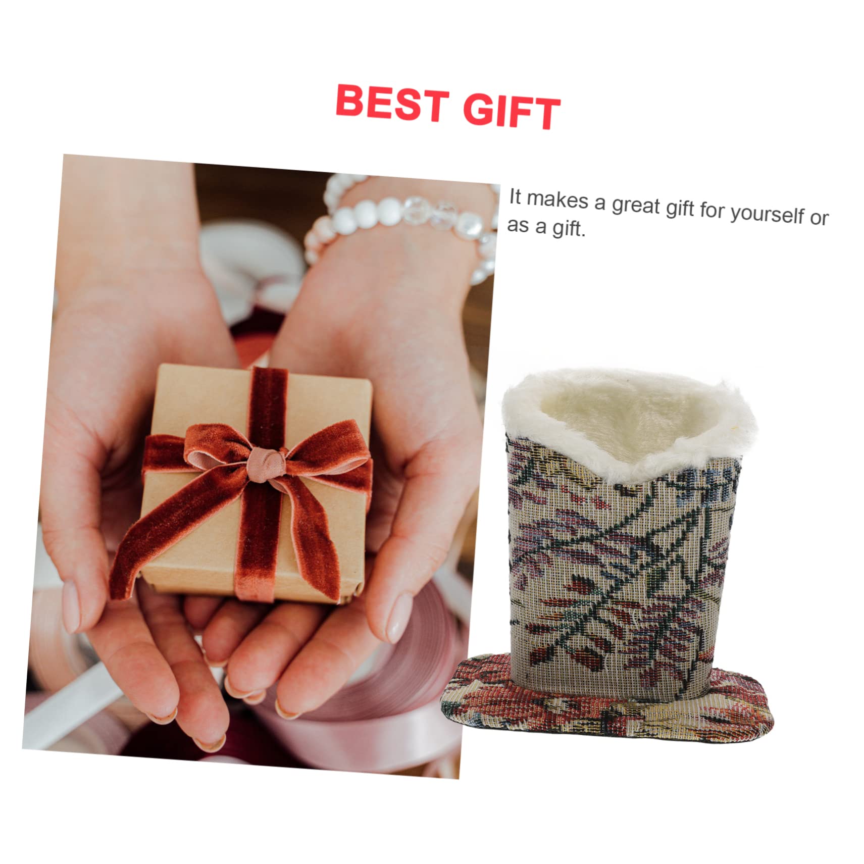 2 Pcs Plush Eyeglass Holder - Desk Organizer for Glasses & Decor