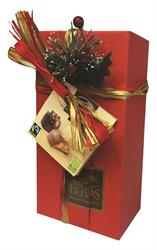 Premium Ballotin Chocolate Gift Box - Winter Collection | Gourmet Assorted Chocolates for Holiday Gifting, Christmas Presents & Corporate Events
