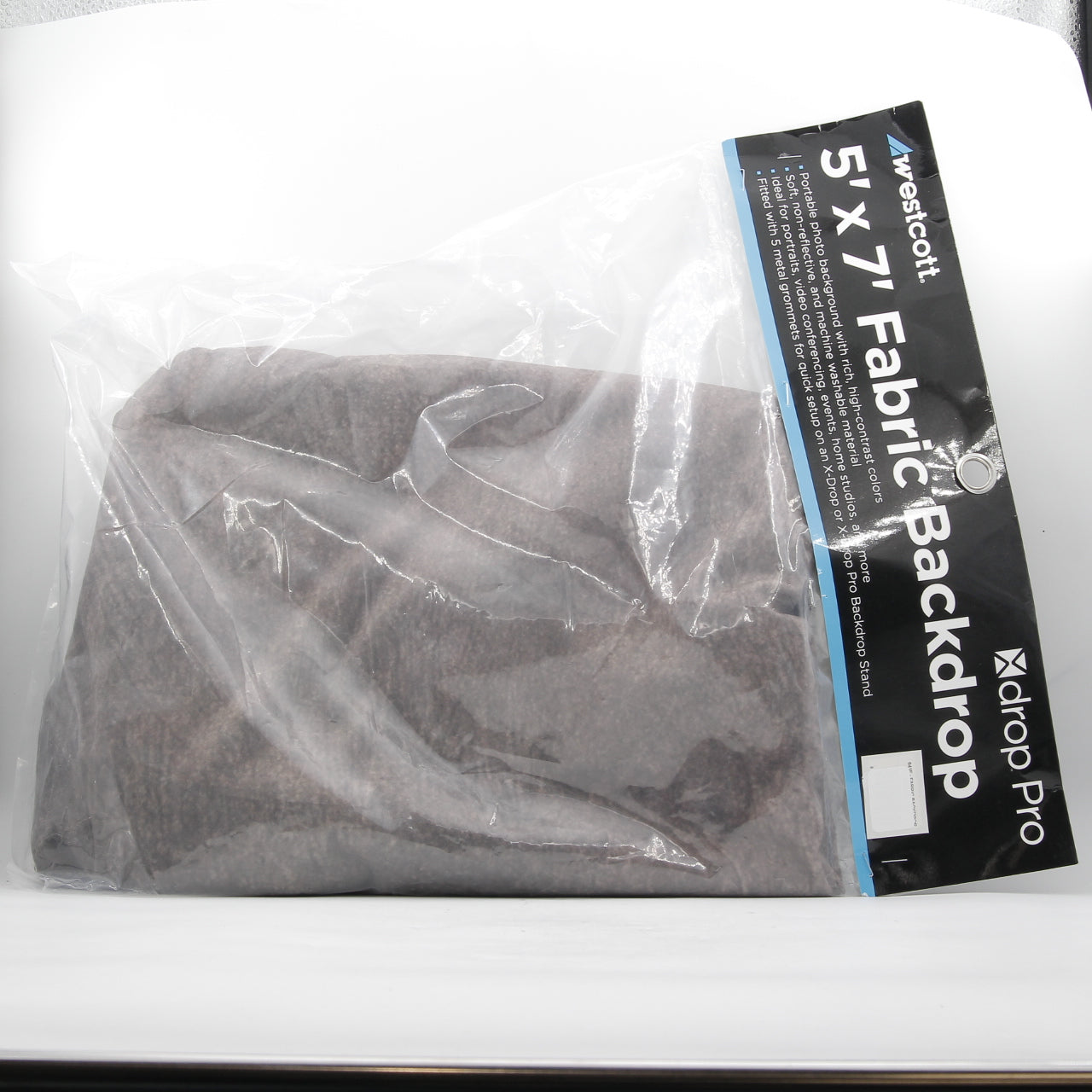 Open Box Excellent Condition Westcott X Drop Fabric Backdrop - Harley by Joel Grimes (5' x 7') - Perfect for Photography Studios, Portrait Sessions & Creative Backgrounds