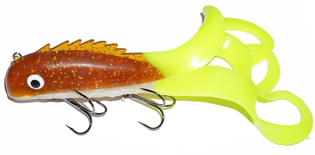 Chaos Tackle Mid Medussa Fishing Lure - Premium Soft Plastic Bait for Bass, Walleye, and Trout - Perfect for Freshwater and Saltwater Fishing Adventures