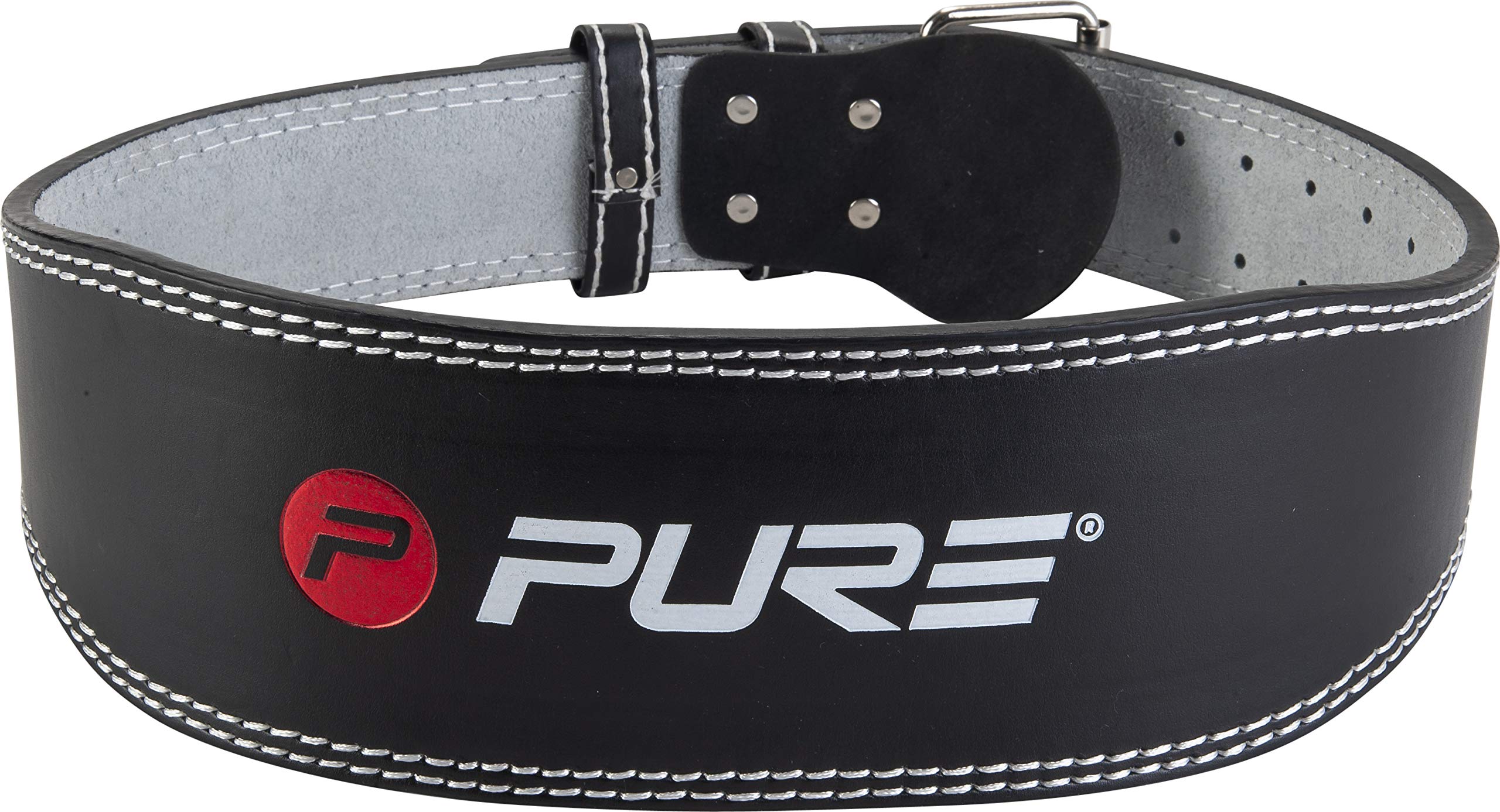 Pure2Improve Weight Lifting Belt for Men & Women - Small Size Adjustable Gym Belt for Powerlifting, CrossFit, Bodybuilding - Perfect for Deadlifts, Squats & Strength Training
